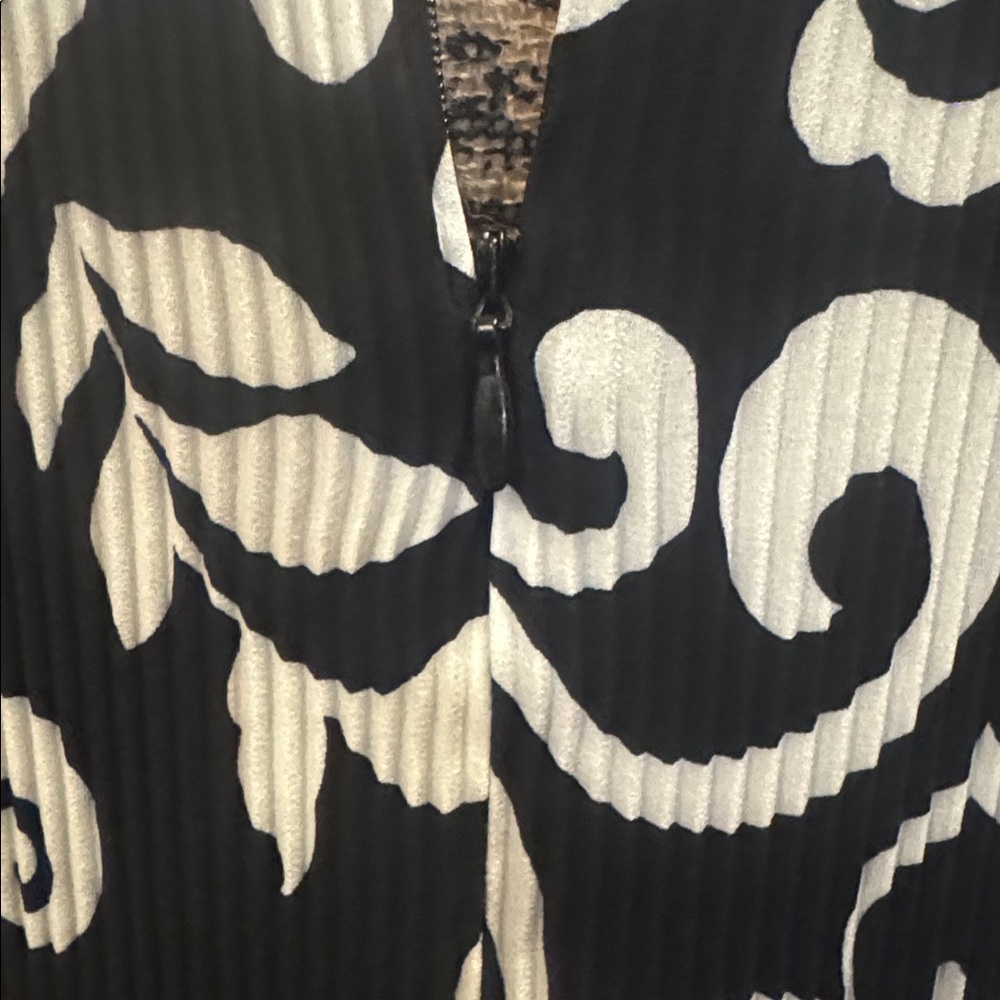 CHICO’S BLACK LABEL flawless midi floral, boho design dress. Size Women’s 4. - Picture 12 of 15